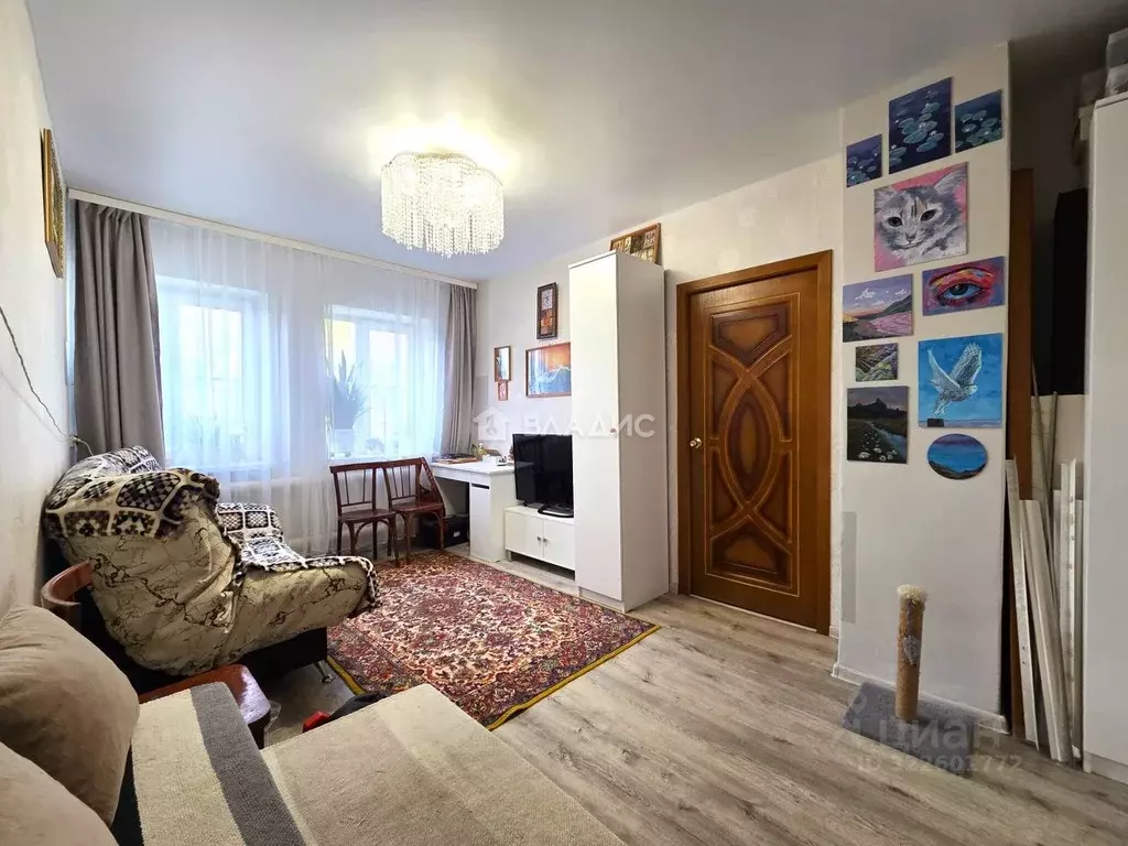 2-к кв. Нижегородская область, Нижний Новгород Весенняя ул., 37 (39.2 ... - Фото 0