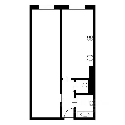 1-к кв. Москва Профсоюзная ул., 69 (35.6 м) - Фото 2