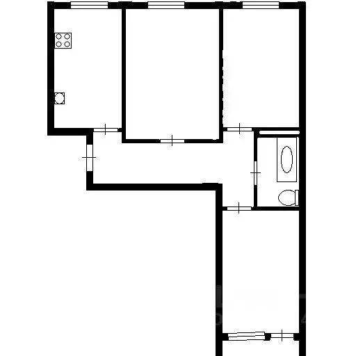 3-к кв. Чувашия, Новочебоксарск ул. Воинов-интернационалистов, 49 ... - Фото 2