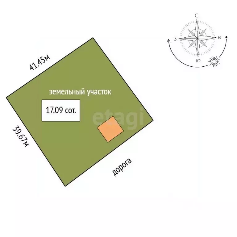 Дом в Хабаровский край, Комсомольский район, пос. Гурское ул. ... - Фото 2