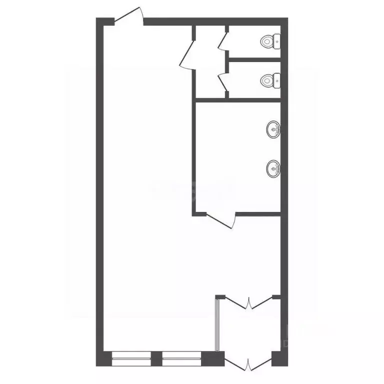 Торговая площадь в Красноярский край, Красноярск ул. Партизана ... - Фото 1