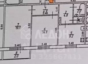 2-к кв. Омская область, Омск ул. Завертяева, 9к18 (55.9 м) - Фото 2