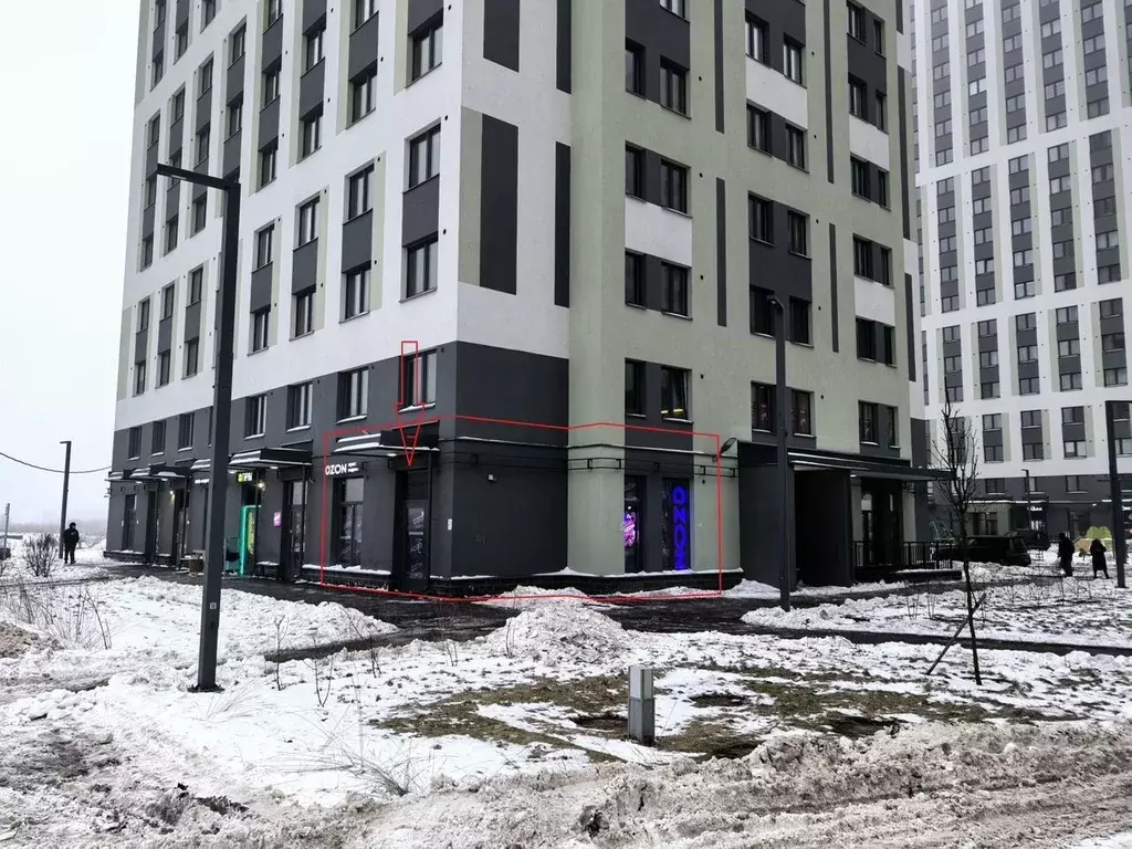 Торговая площадь в Санкт-Петербург Ручьи жилой комплекс (33 м) - Фото 1