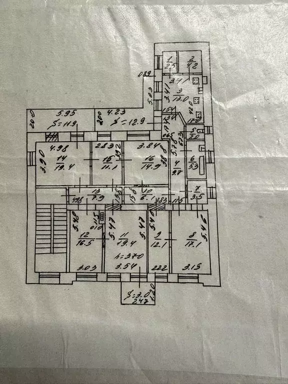 4-к. квартира, 155 м, 3/5 эт. - Фото 0