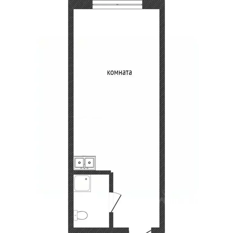 Студия Кемеровская область, Кемерово бул. Строителей, 56/2 (21.8 м) - Фото 2
