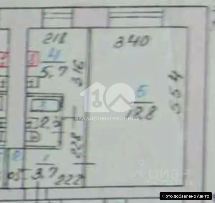 1-к кв. Новосибирская область, Новосибирск ул. Гаранина, 19 (31.0 м) - Фото 2