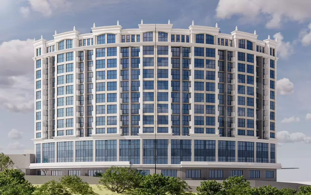 Квартира-студия, 34 м, 8/9 эт. - Фото 1