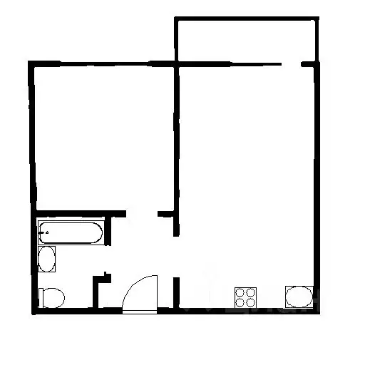 1-к кв. Московская область, Люберцы Зенино ЖК Самолет мкр, ул. Камова, ... - Фото 2