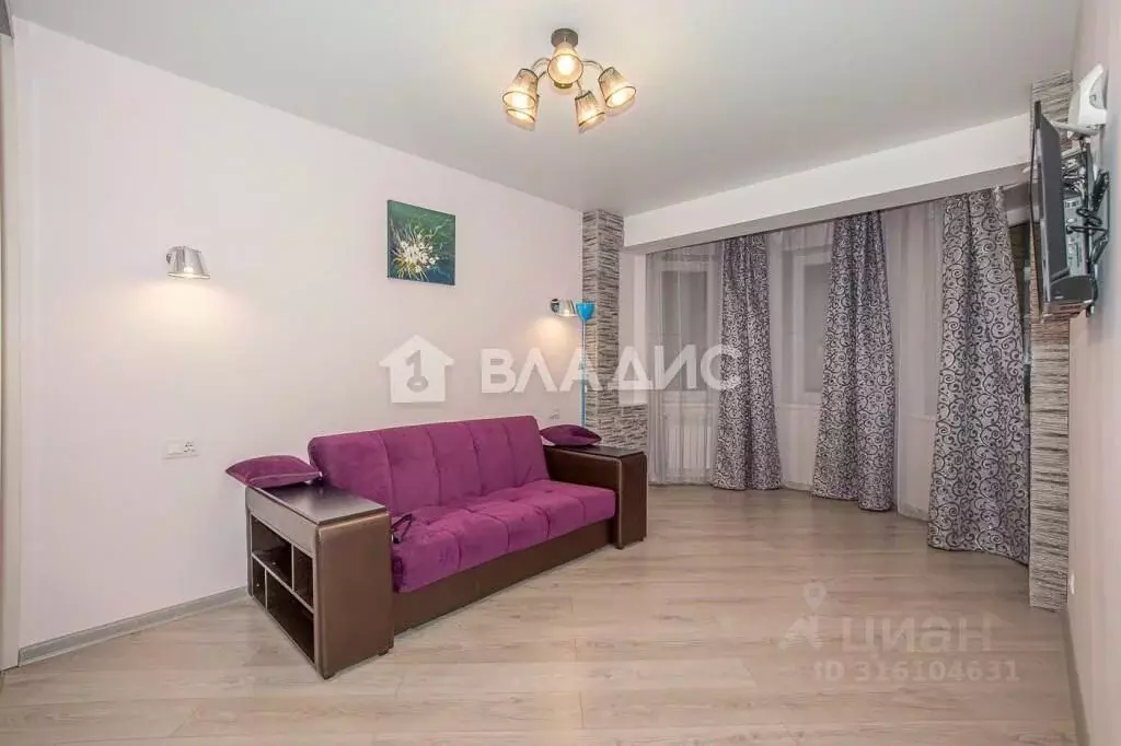 1-к кв. Владимирская область, Владимир ул. Жуковского, 29 (46.0 м) - Фото 0