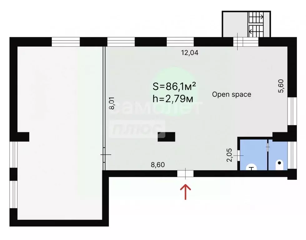 Офис в Москва Дубининская ул., 70 (84 м) - Фото 2