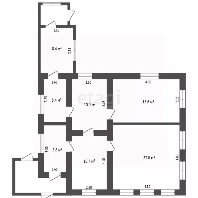 Дом в Мордовия, Саранск ул. Попова, 36 (79 м) - Фото 1