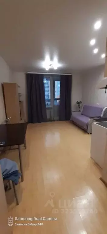 Студия Санкт-Петербург ул. Русановская, 9 (28.0 м) - Фото 1