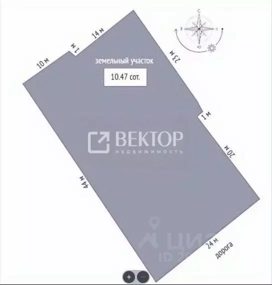 Участок в Костромская область, Кострома Тихая ул., 9 (10.47 сот.) - Фото 1