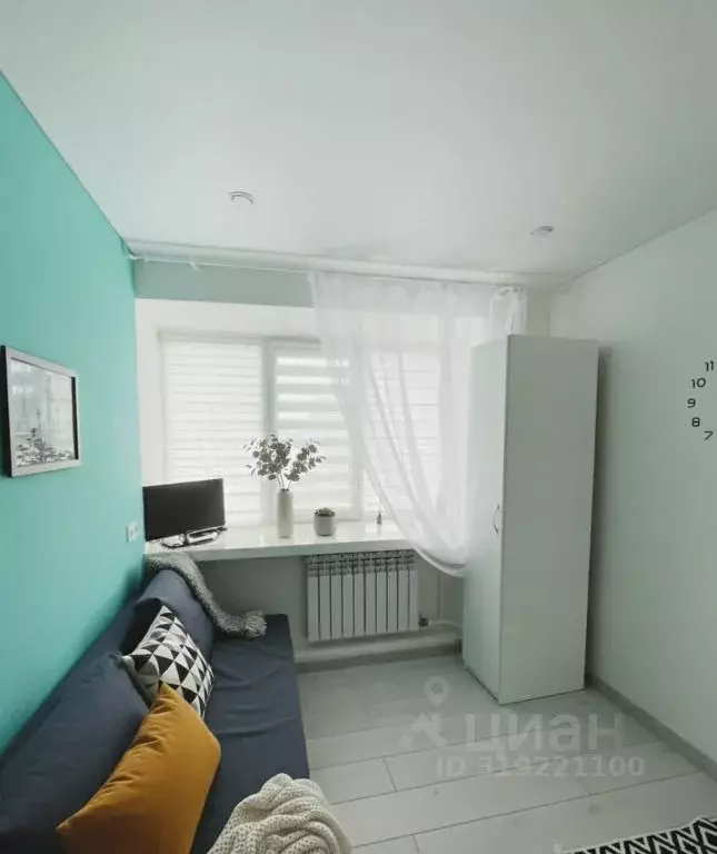 1-к кв. Татарстан, Казань ул. Хади Такташа, 103 (17.0 м) - Фото 1