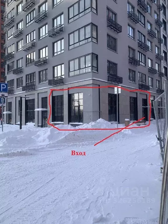 Помещение свободного назначения в Москва № 160 кв-л, 1Вк4 (99 м) - Фото 2