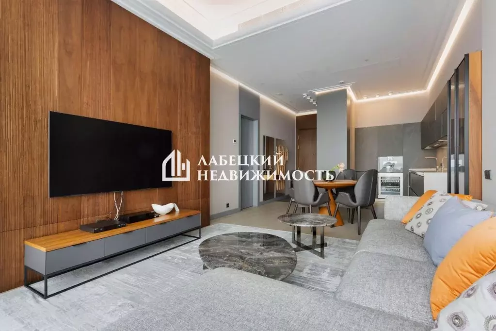 2-к кв. Москва 1-й Красногвардейский проезд, 22с2 (57.7 м) - Фото 1