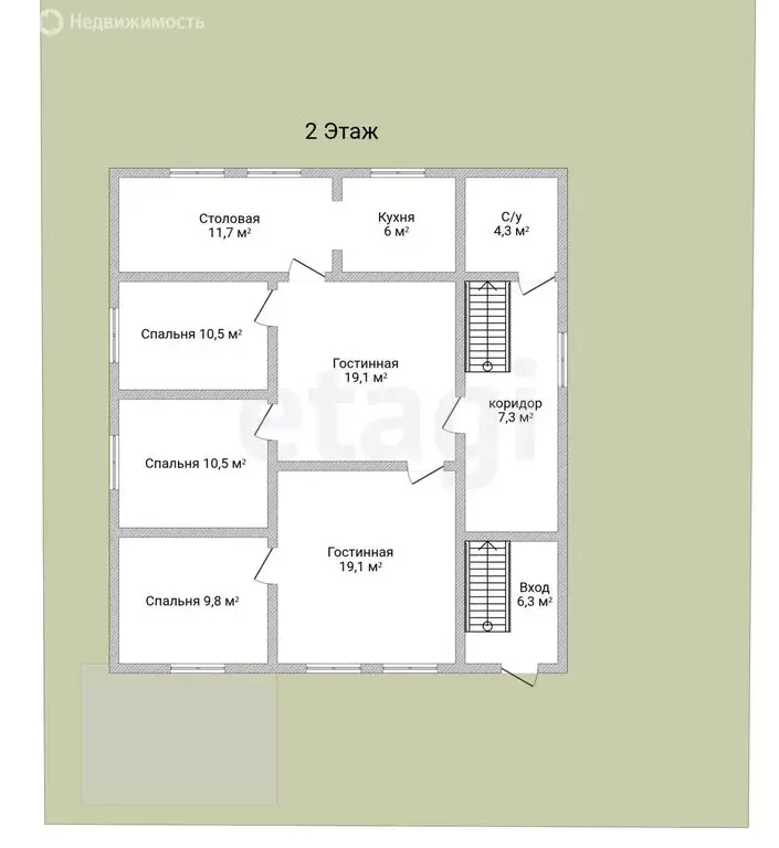 Дом в Абинск, улица Калинина, 109 (228 м) - Фото 2