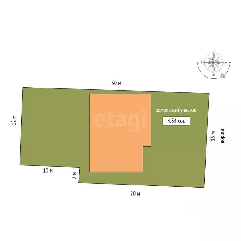 Дом в Ростовская область, Азовский район, Поселок Красный сад ул. ... - Фото 1