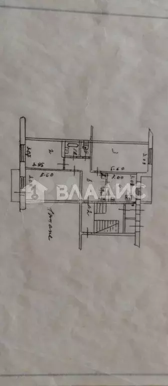 3-к. квартира, 72,8 м, 1/5 эт. - Фото 0