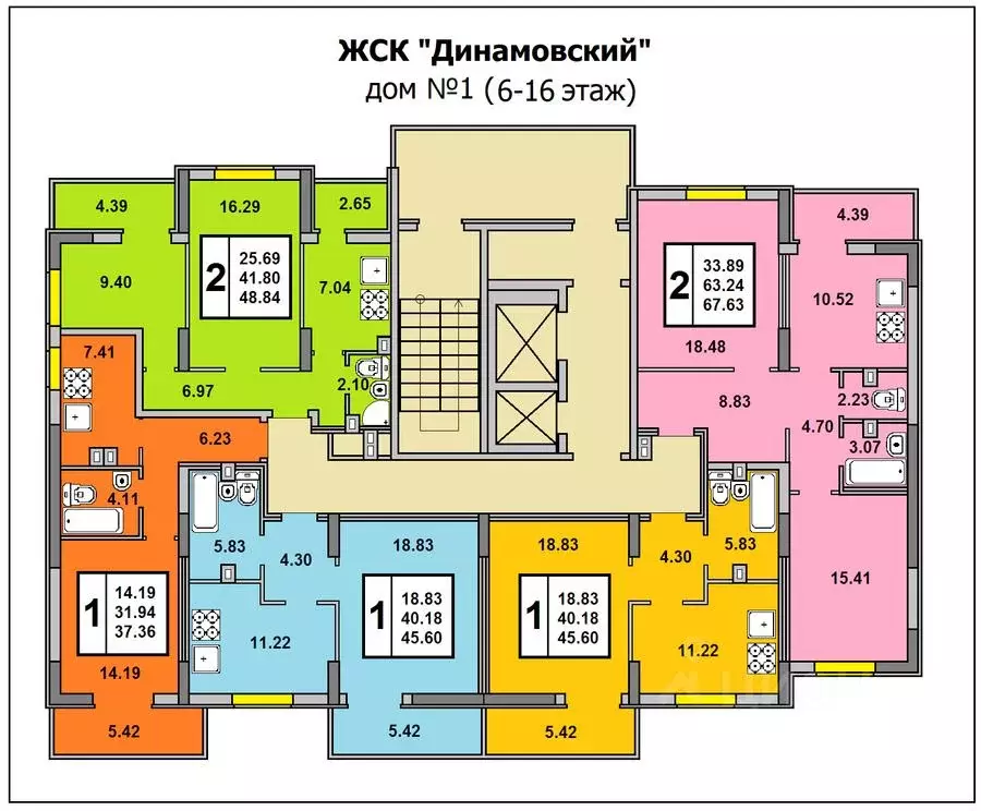 1-к кв. саратовская область, саратов миллеровская ул, 30 (43.41 м) - Фото 1