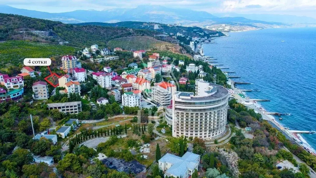 участок в крым, алушта ул. слуцкого (4.0 сот.) - Фото 1