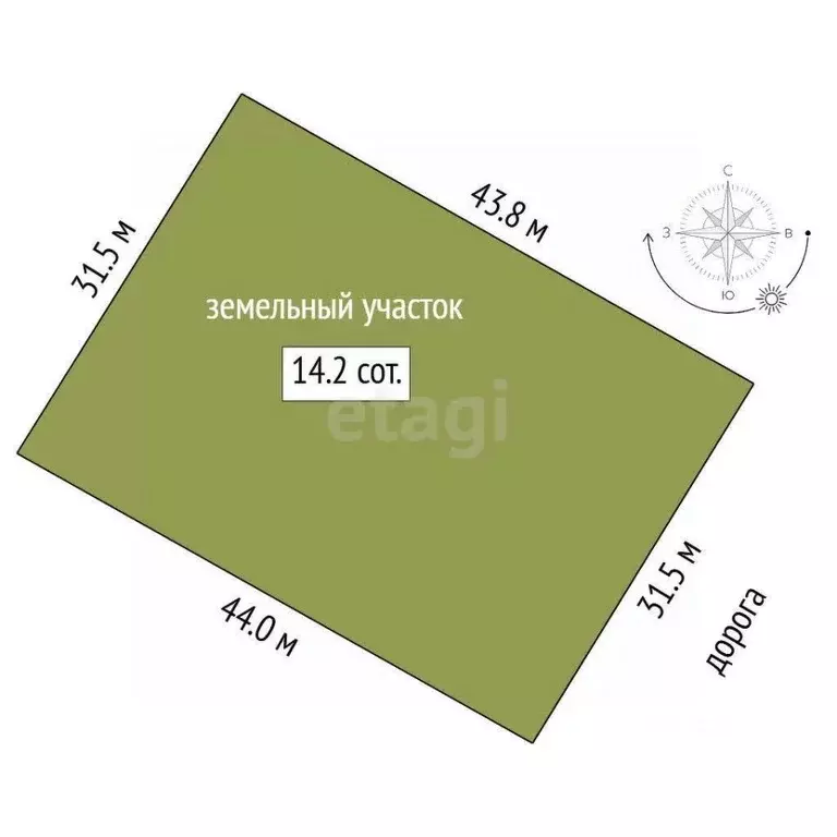 Участок в Тюменская область, Нижнетавдинский муниципальный округ, ... - Фото 2