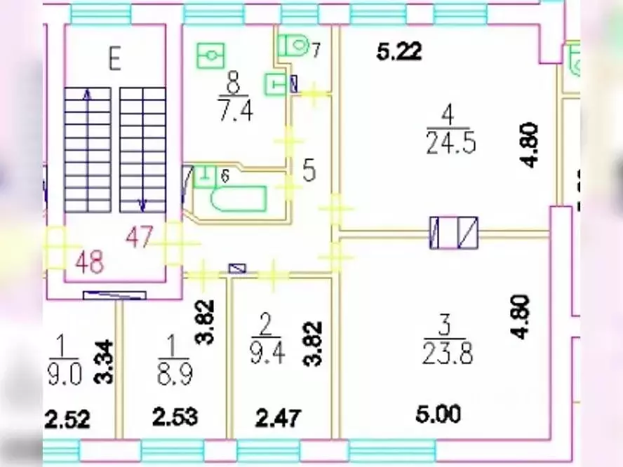4-к кв. Москва Шмитовский проезд, 10/7 (86.6 м) - Фото 2