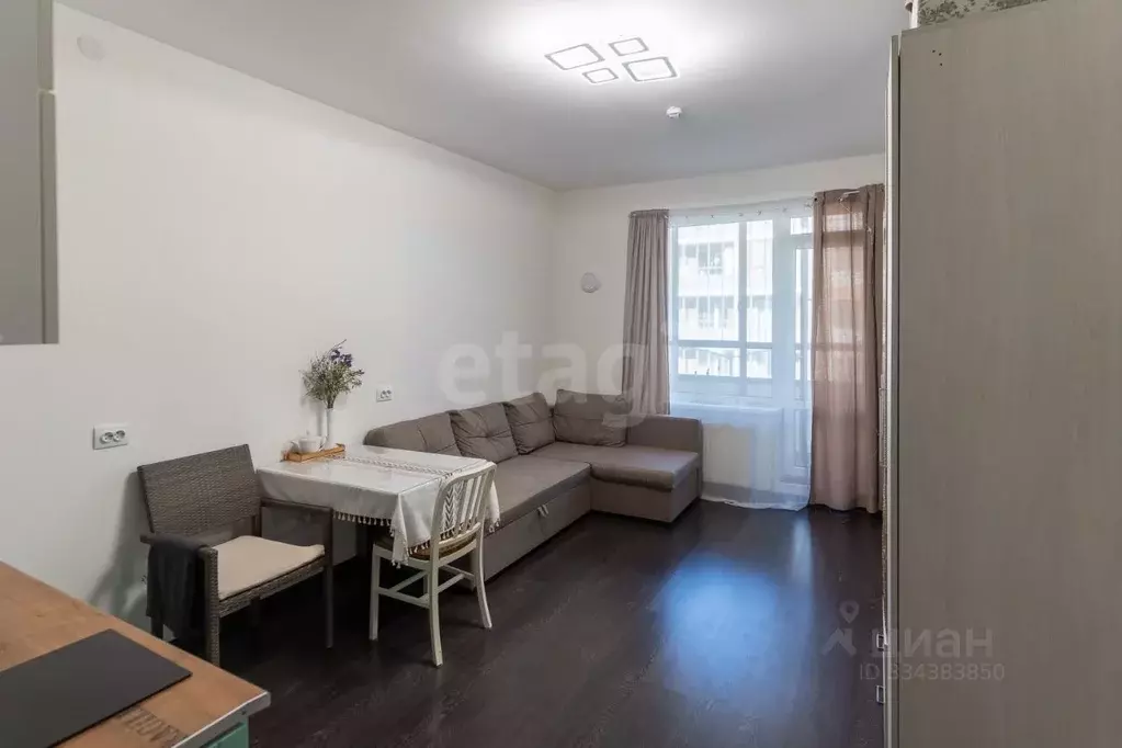 Студия Санкт-Петербург ул. Струве, 18 (24.4 м) - Фото 1