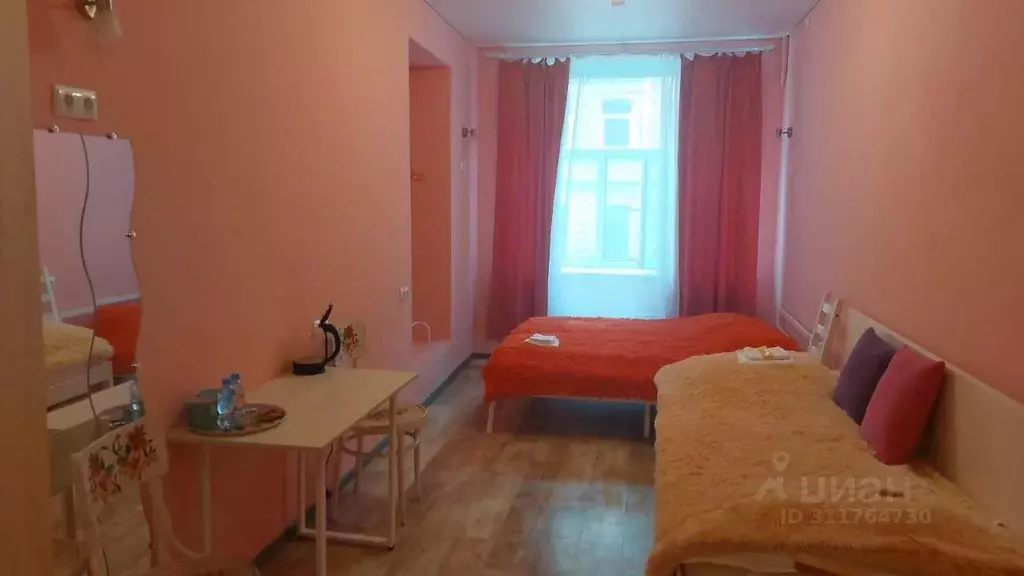 Комната Санкт-Петербург Кронверкская ул., 1 (18.0 м) - Фото 1