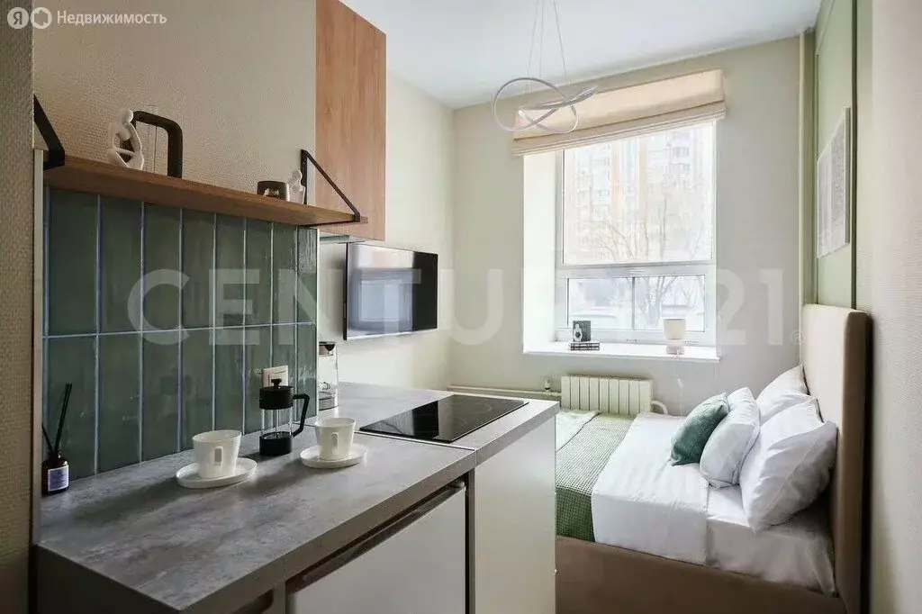 Квартира-студия: Москва, Старокаширское шоссе, 2к6 (15 м) - Фото 0