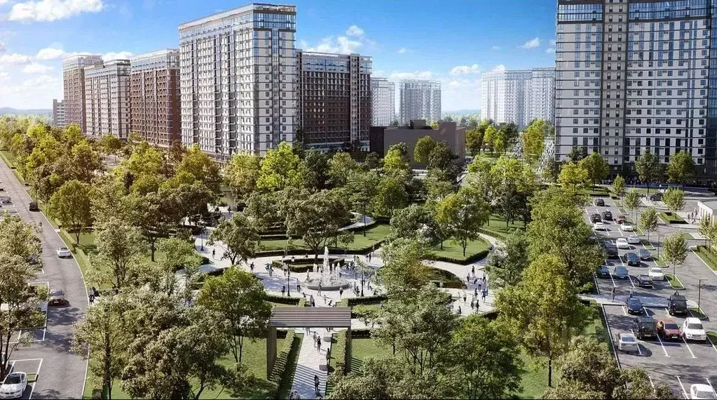 1-к кв. Краснодарский край, Краснодар Догма Парк мкр,  (45.0 м) - Фото 1