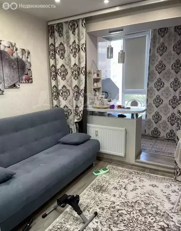 Квартира-студия: Тюмень, улица Новосёлов, 117 (16 м) - Фото 2