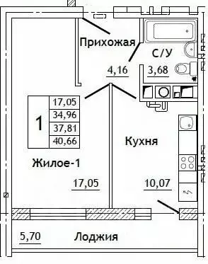 1-к кв. Смоленская область, Смоленский муниципальный округ, д. ... - Фото 0