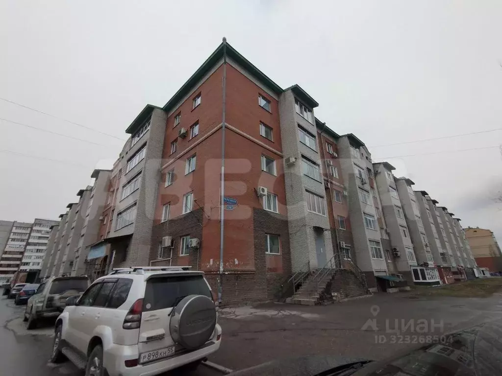 2-к кв. Омская область, Омск ул. Перелета, 18 (55.3 м) - Фото 1