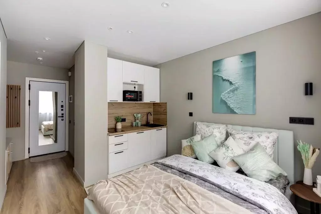 Студия Москва Ленинский просп., 158 (18.0 м) - Фото 2