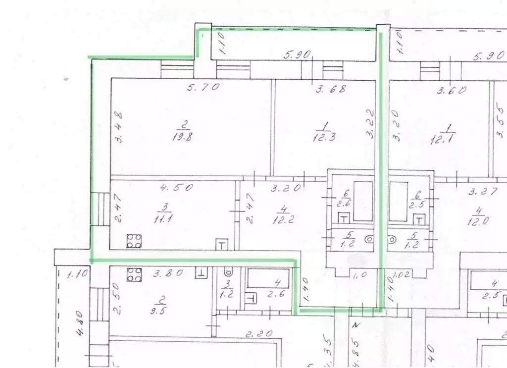 2-комнатная квартира: Киров, улица Лепсе, 6А (59.2 м) - Фото 1