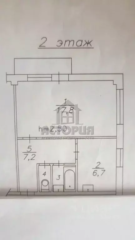 1-к кв. Красноярский край, Красноярск просп. Металлургов, 1Б (35.1 м) - Фото 1