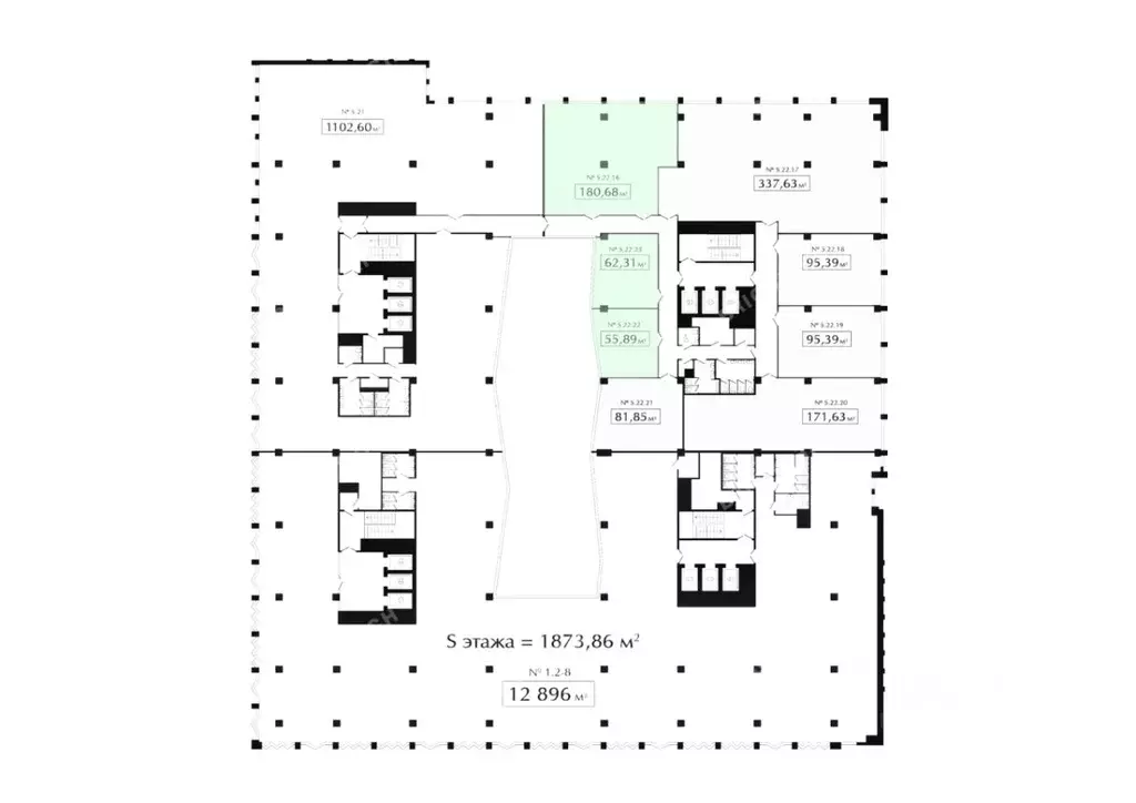 Офис в Санкт-Петербург Левашовский просп., 13И (244 м) - Фото 2