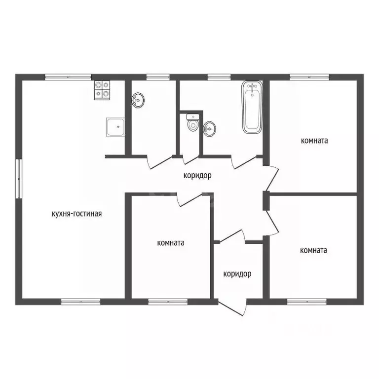 Дом в Воронежская область, Воронеж ул. Приозерная, 34 (119 м) - Фото 1