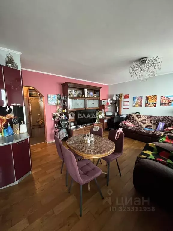 3-к кв. Бурятия, Улан-Удэ ул. Толстого, 10 (66.2 м) - Фото 2