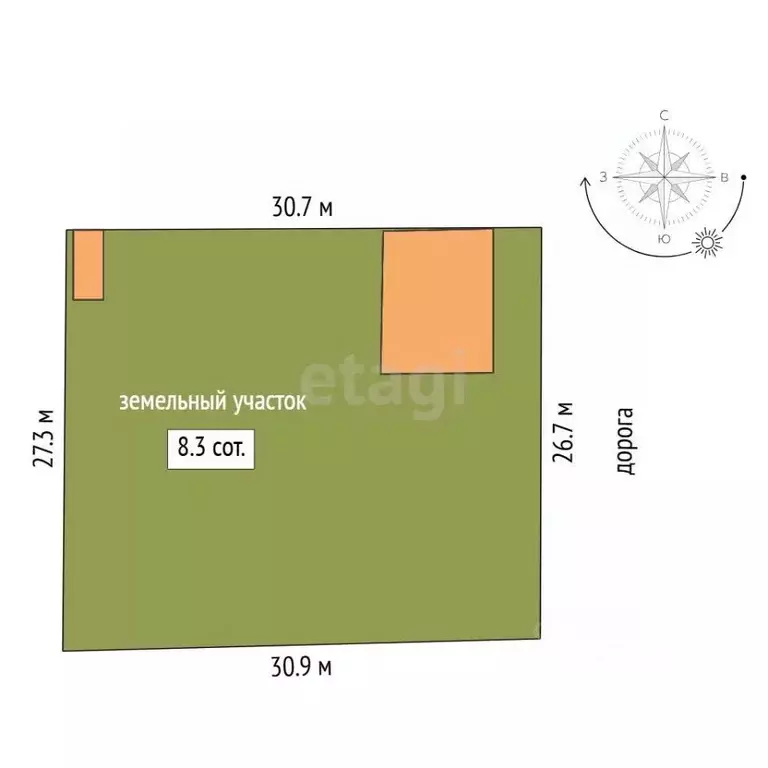Дом в Тюменская область, Тюмень Якорь садовое товарищество, ул. ... - Фото 1
