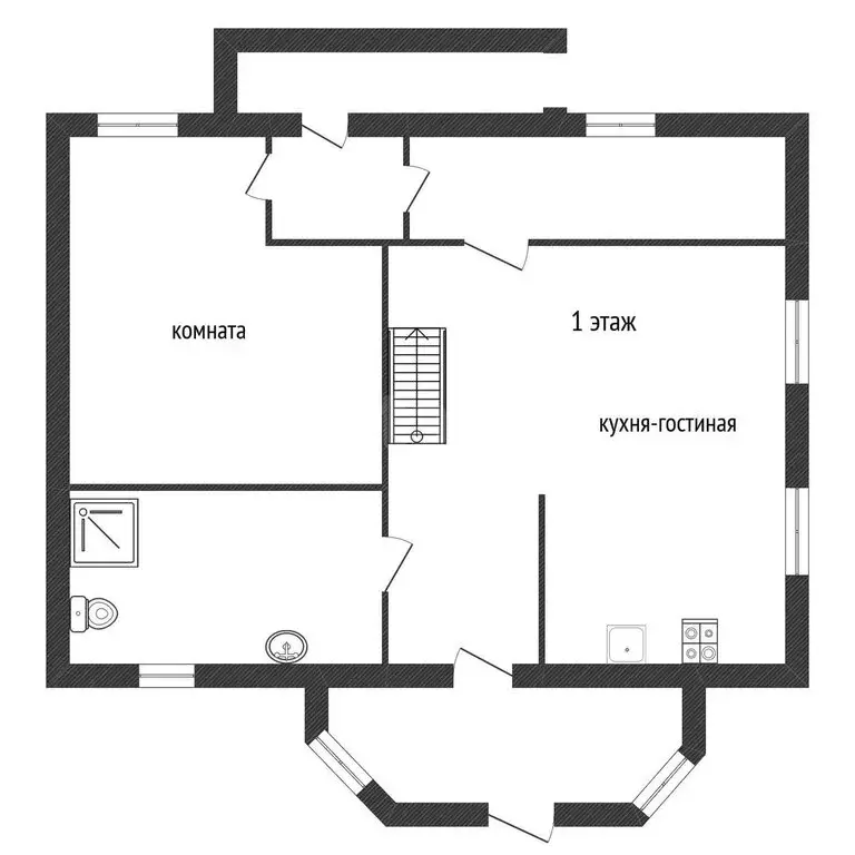Дом в деревня Скирино, Шелонская улица (134.9 м) - Фото 1