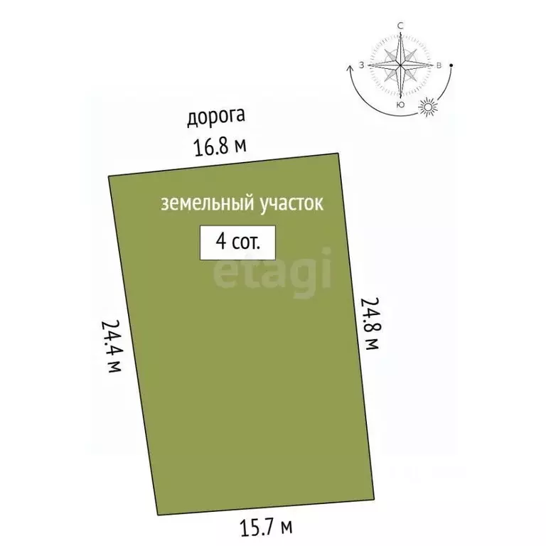 Участок в Краснодарский край, Геленджик  (4.0 сот.) - Фото 2