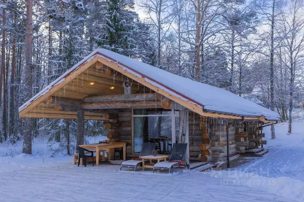 Дом в Карелия, Пряжинский район, Эссойльское с/пос, д. Нижняя Салма ... - Фото 1