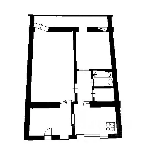 2-к кв. Москва, Москва, Зеленоград к360 (47.2 м) - Фото 2