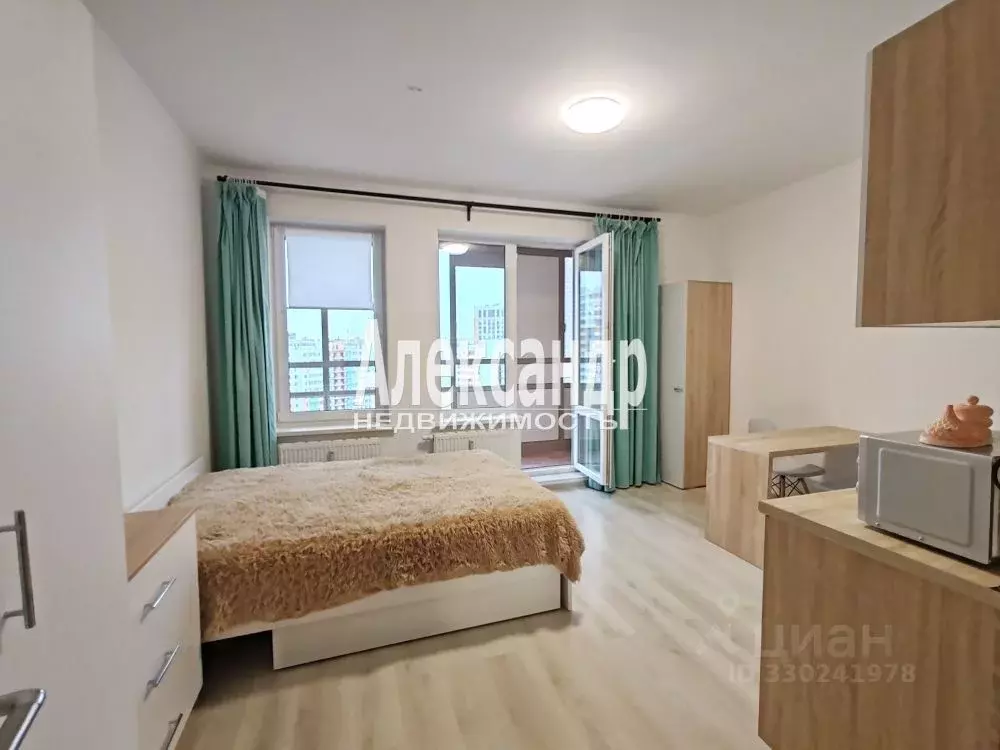 Студия Санкт-Петербург ул. Верхне-Каменская, 3к1 (25.0 м) - Фото 2