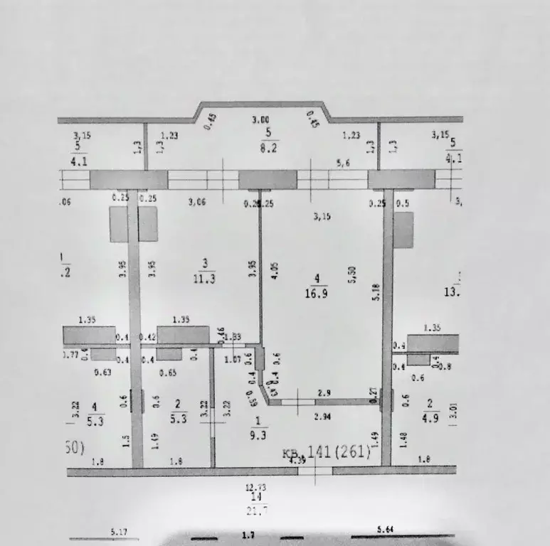 1-к кв. Нижегородская область, Бор ул. Луначарского, 208к1 (50.1 м) - Фото 1