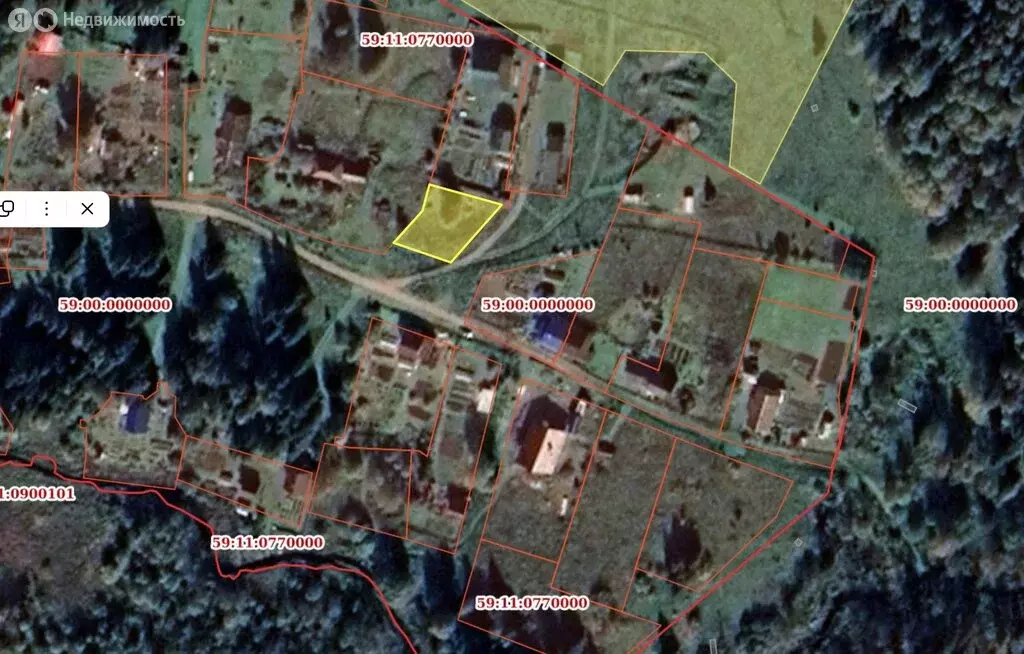 Участок в Пермский край, Чусовской муниципальный округ, деревня ... - Фото 1