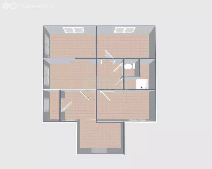 Дом в Березняки, Железнодорожная улица (113.7 м) - Фото 2