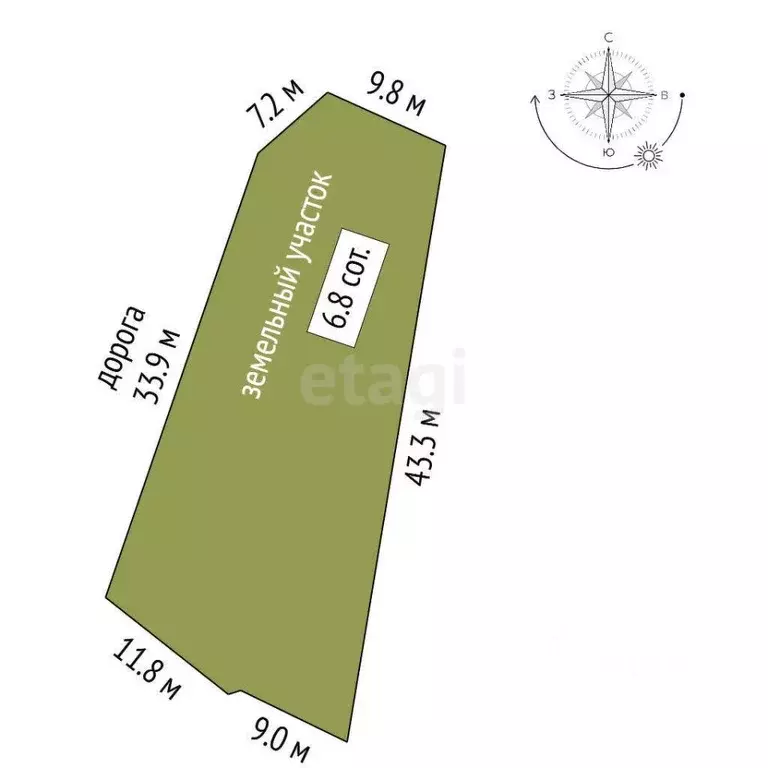 Участок в Башкортостан, Гафурийский район, Красноусольский сельсовет, ... - Фото 2